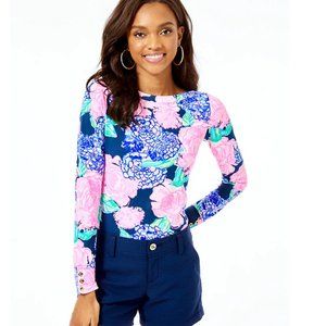 NWT Lilly Pulitzer Aleah Boatneck shirt